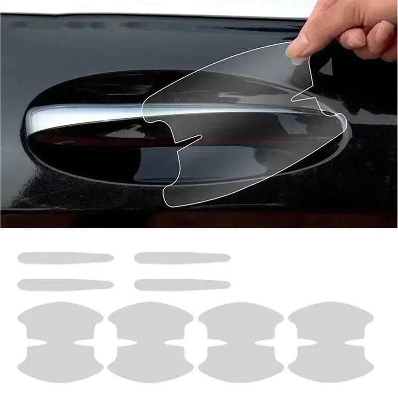 Car Door Handle Protector - Car Door Handle Sticker 8 Pieces