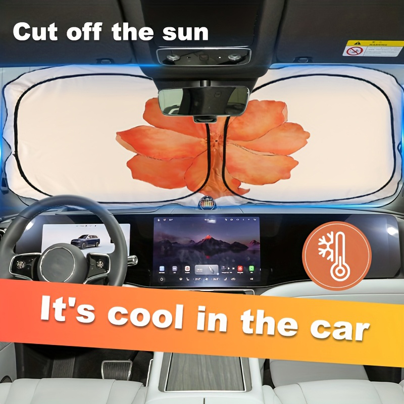 Car Accessories Must Have - Summer car heat insulation sun visor,