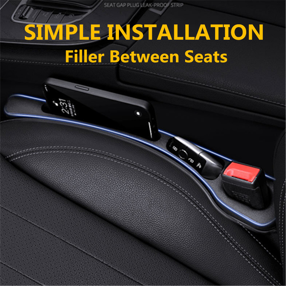 Car Accessories Papar - 2X Car Seat Gap Filler Between