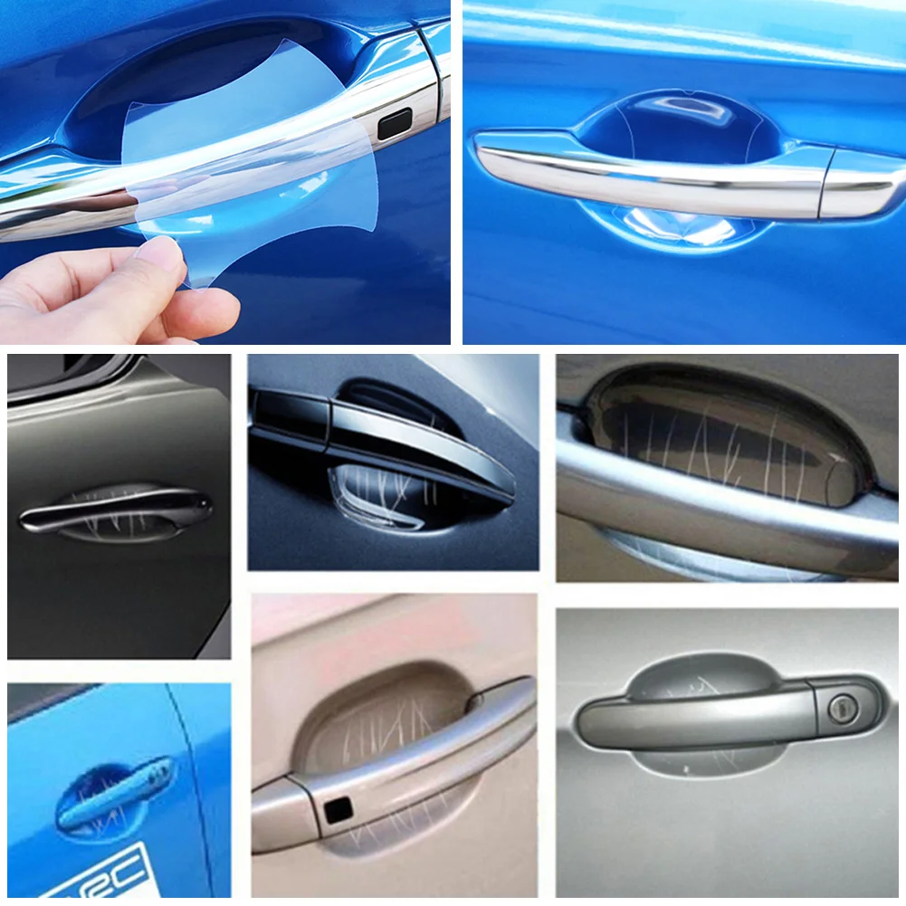 Car Door Handle Protector - 5pcs Universal Invisible Car Door Handle