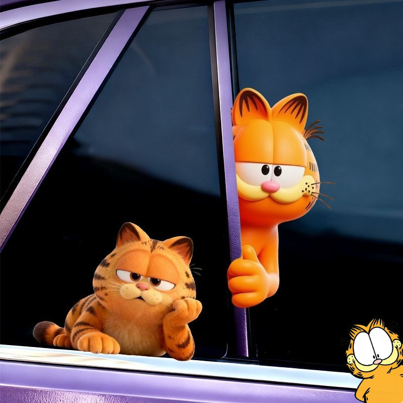 Car Accessories Company - Garfield anime cartoon cute funny secretly