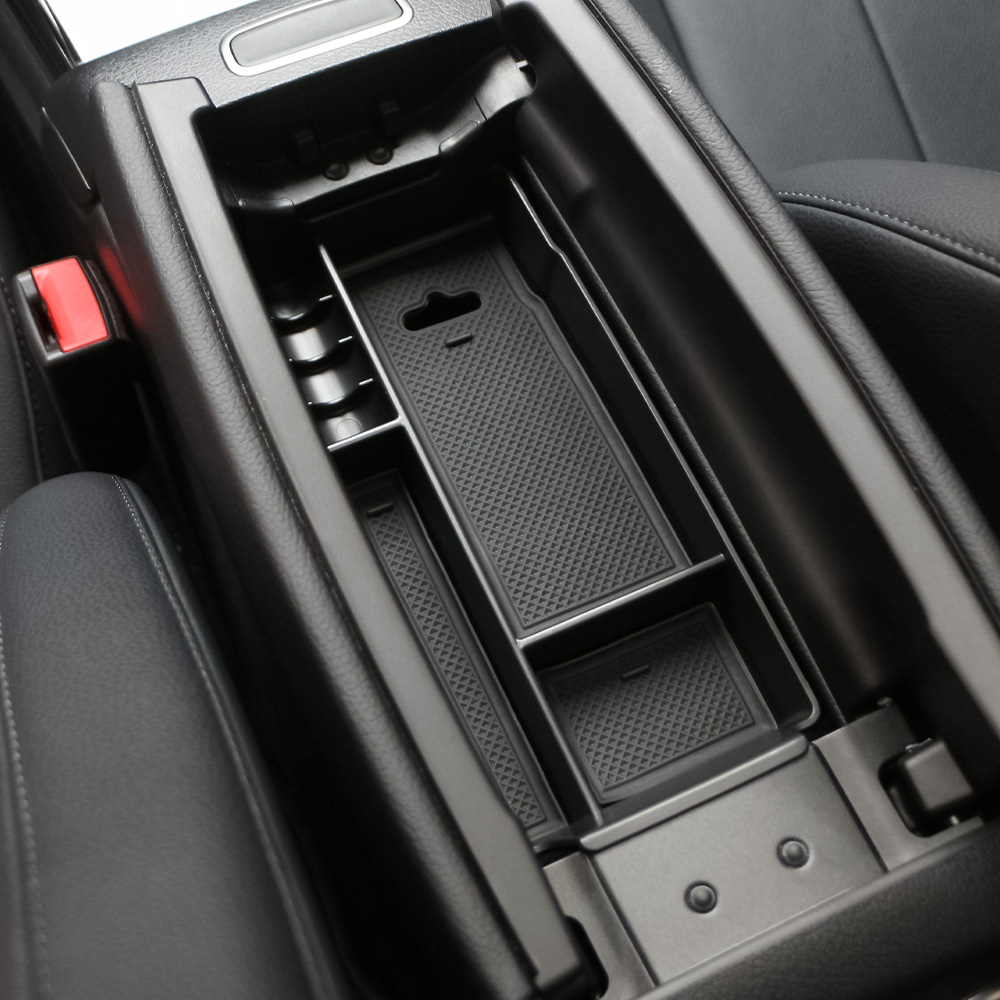 Car Accessories Papar - Car Armrest Storage Box Tray for