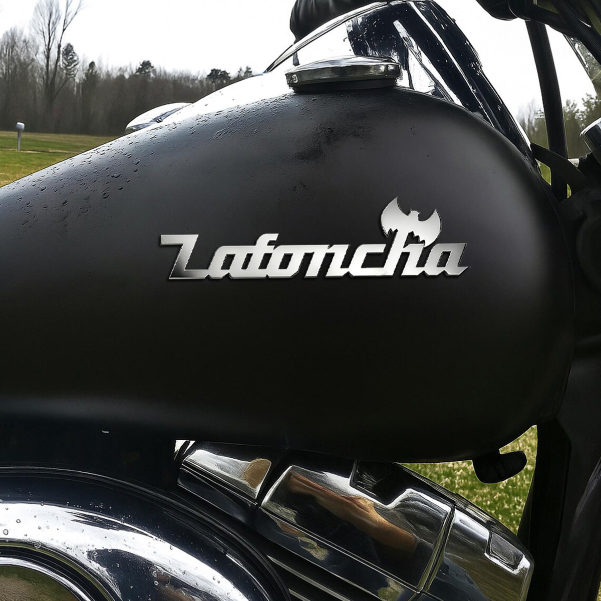 Custom Punk Axe 3D Metal Car B - Car Accessories Name recension och pris