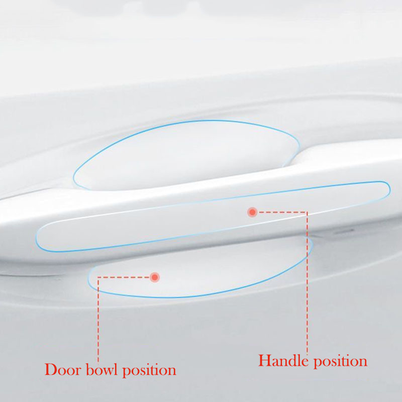 8Pcs Auto Door Handle Bowl Ant - Car Door Handle Protector recension och pris