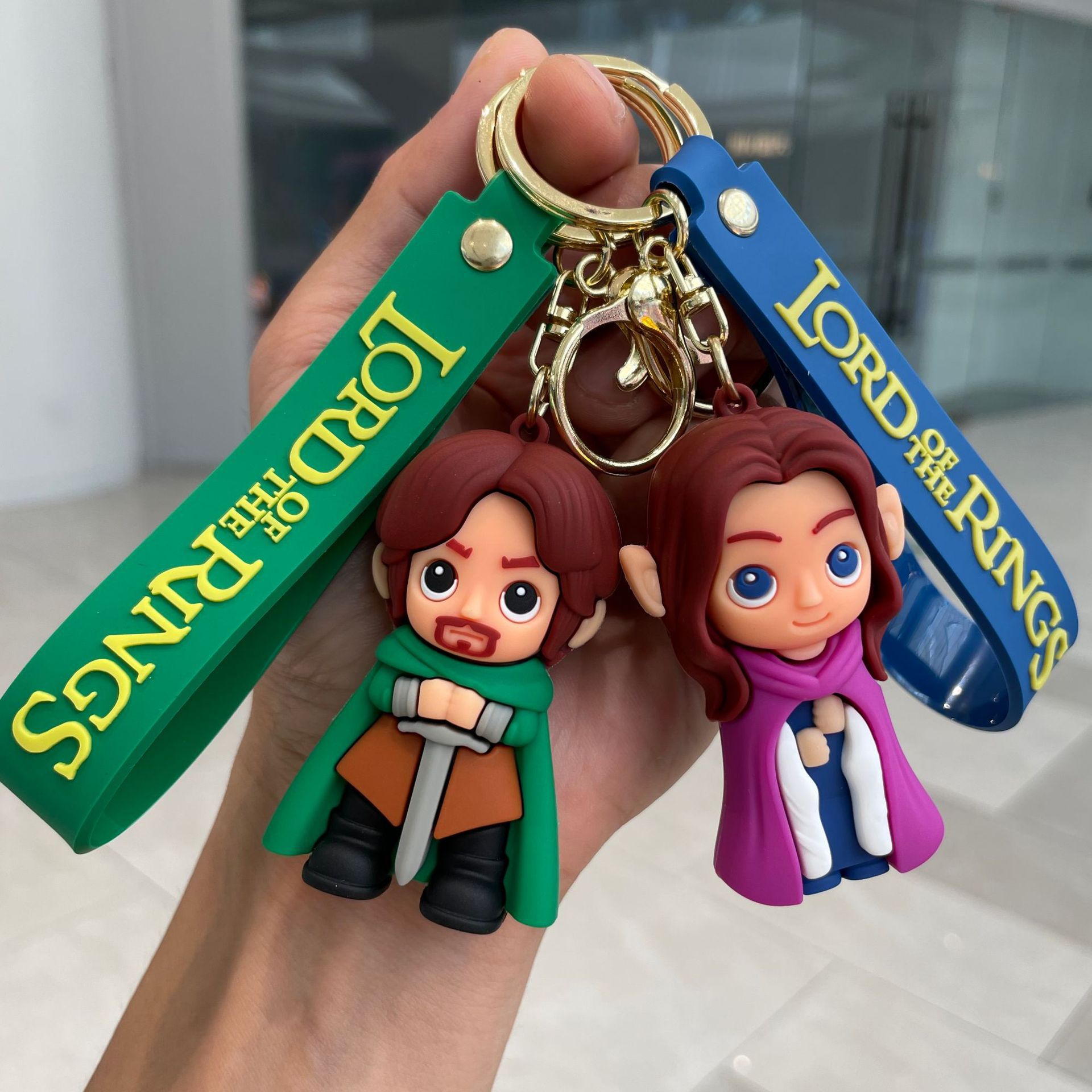 Movie Lord Rings Keychain Anim - Car Accessories Xmas Gifts recension och pris