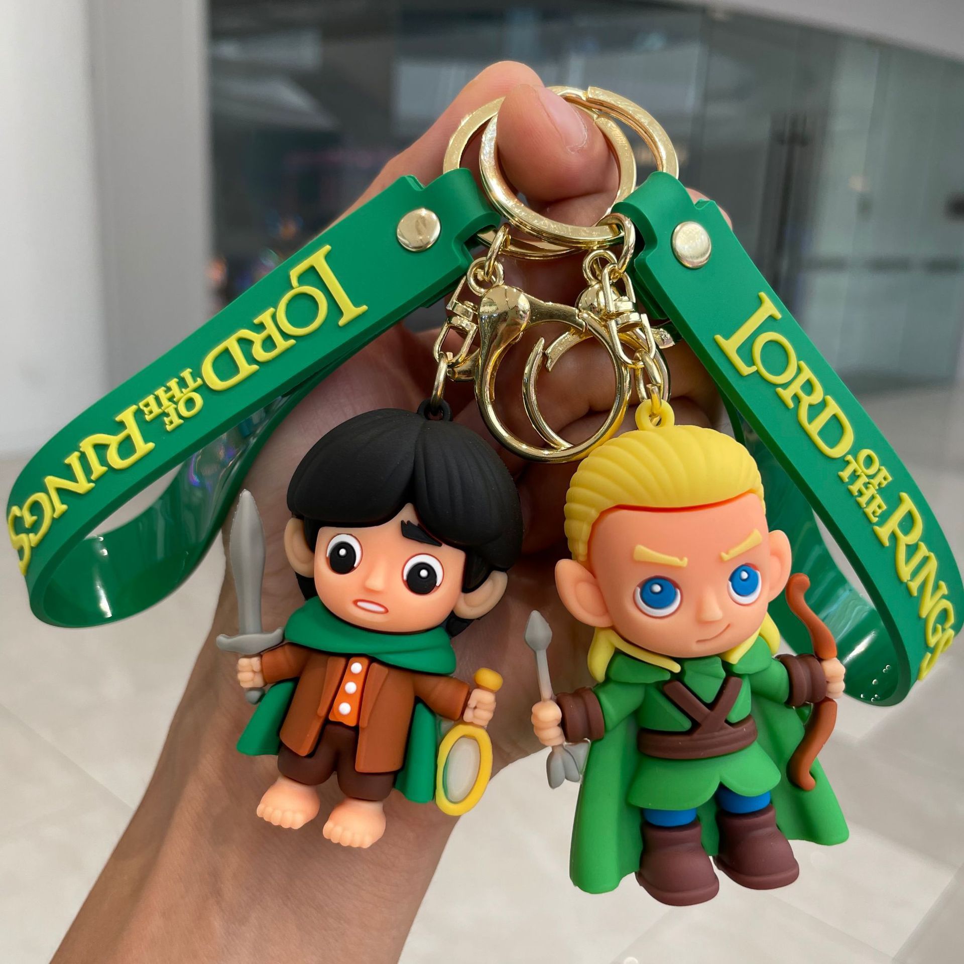 Movie Lord Rings Keychain Anim - Car Accessories Xmas Gifts recension och pris