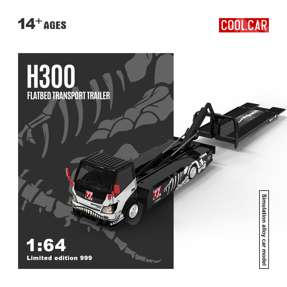 Cool Car 1:64 H300 Flatbed Tra - Car Accessories Company recension och pris