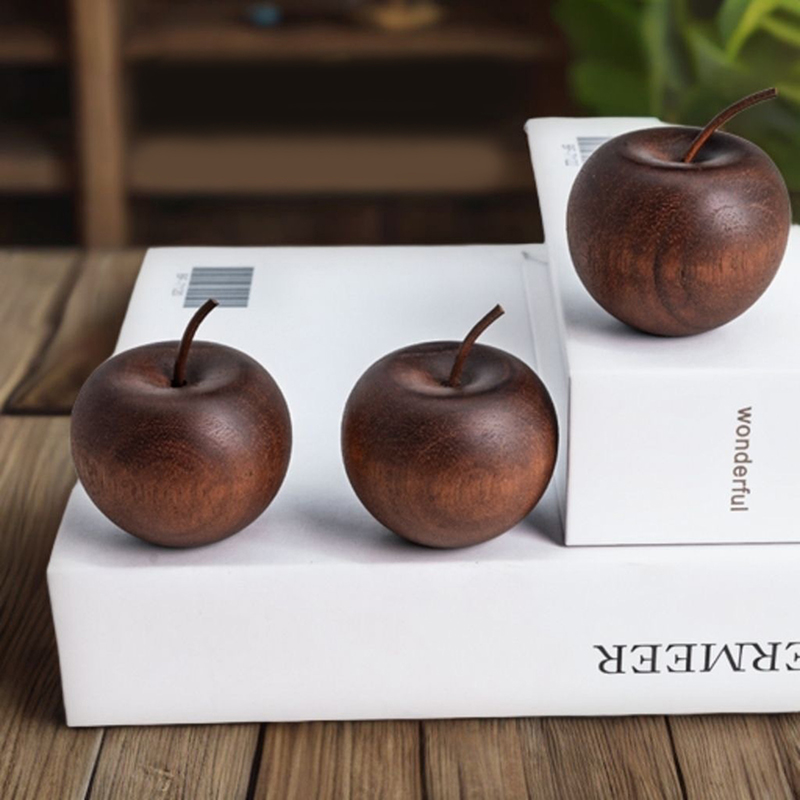 1PCS Of Wooden Apple Shaped Es - Car Fragrance Diffuser recension och pris