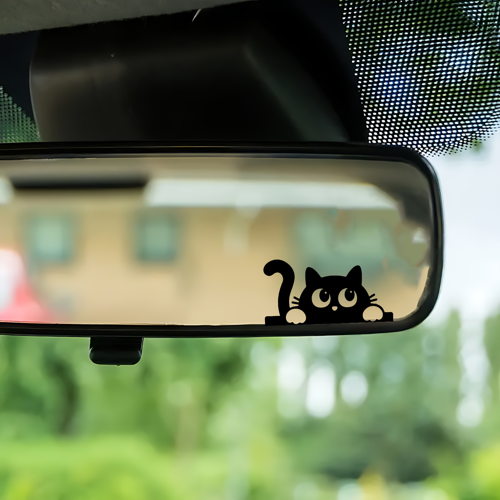 Cute Cat Car Rearview Mirror S - Car Accessories Xmas Gifts recension och pris