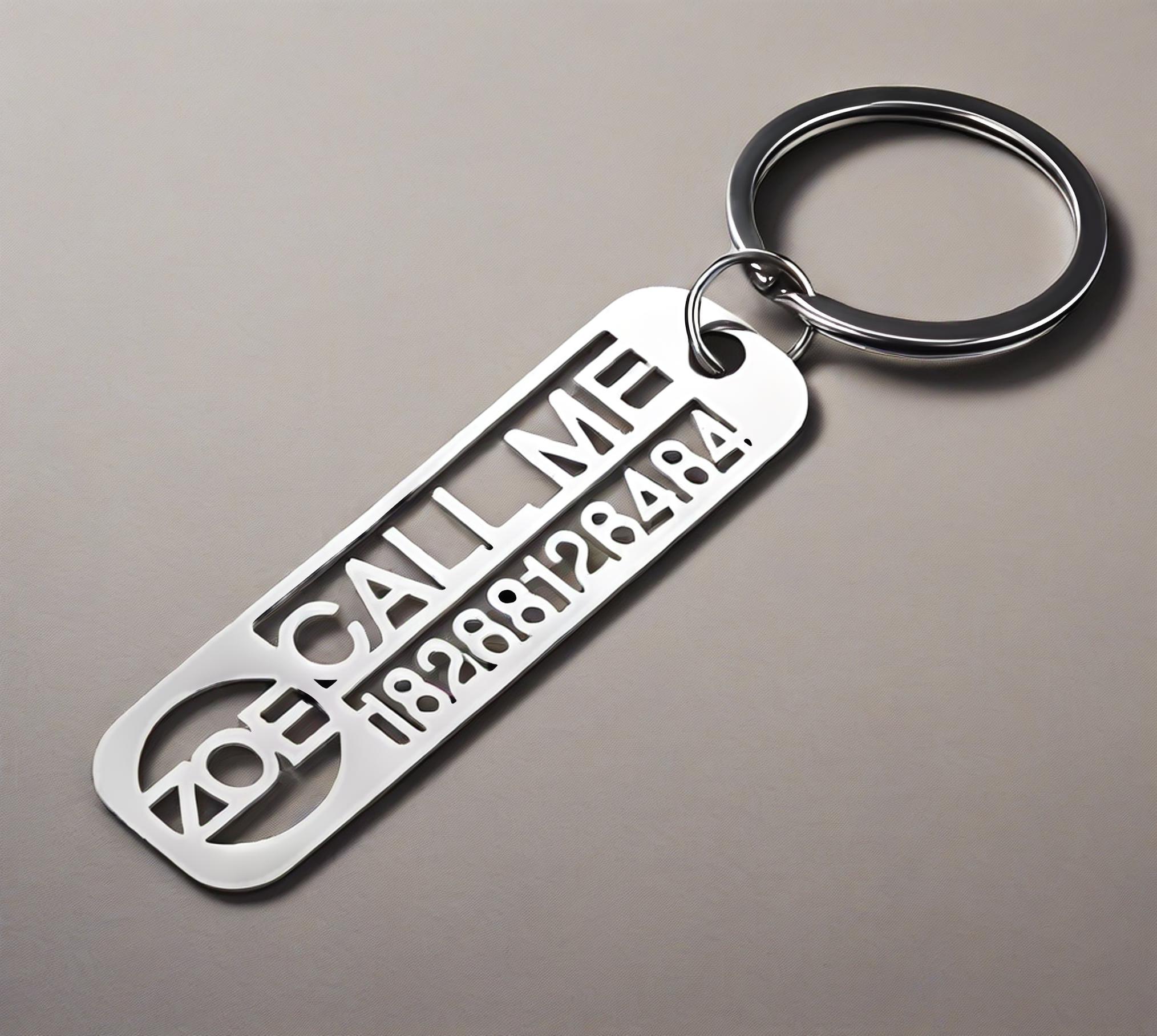 Custom Engraved Name Number Ke - Car Accessories Name recension och pris