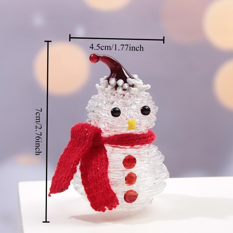 Handcrafted Glass Christmas Tr - Car Accessories Xmas Gifts recension och pris