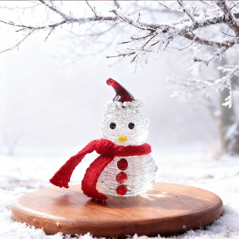 Handcrafted Glass Christmas Tr - Car Accessories Xmas Gifts recension och pris
