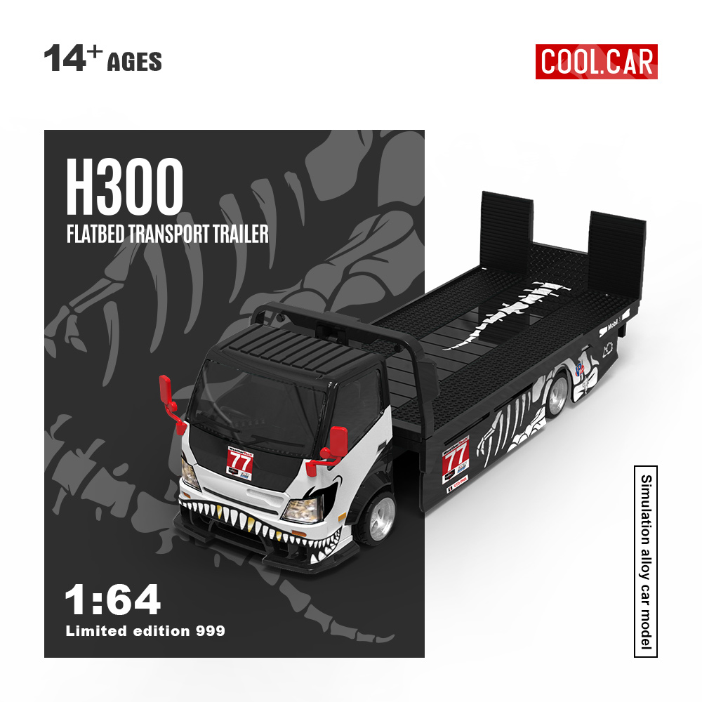 Cool Car 1:64 H300 Flatbed Tra - Car Accessories Company recension och pris