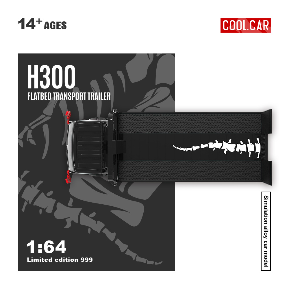 Cool Car 1:64 H300 Flatbed Tra - Car Accessories Company recension och pris