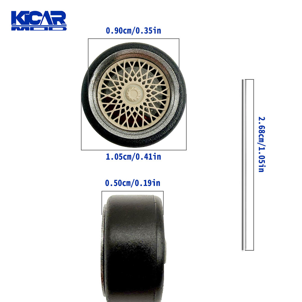1/64 Model Car Wheels with Rub - Car Accessories Company recension och pris