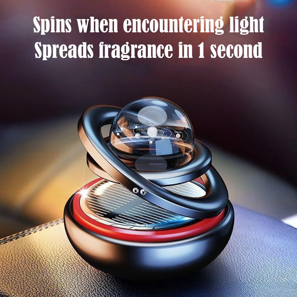 Solar Powered Rotation Solar A - Car Fragrance Diffuser recension och pris