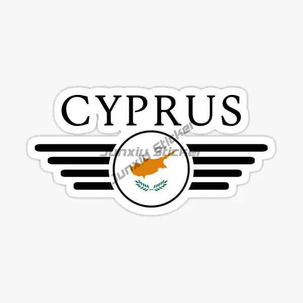 Creative Cyprus Flag Map Water - Car Accessories Cyprus recension och pris