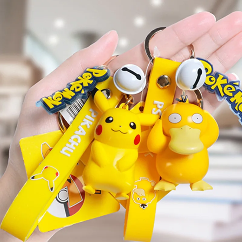 Pokemon Keychain Anime Cute Pi - Car Accessories Xmas Gifts recension och pris