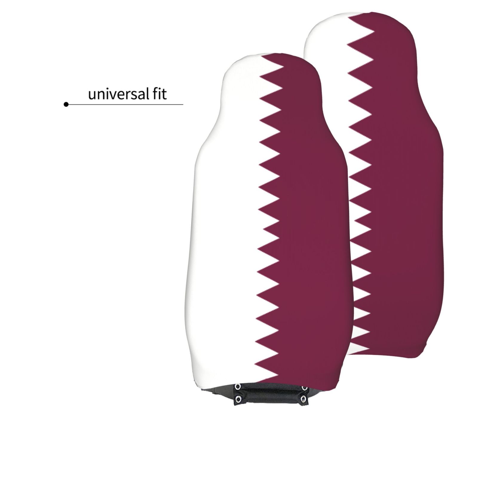 Qatar Flag Printed Patriotic-t - Car Accessories Qatar recension och pris