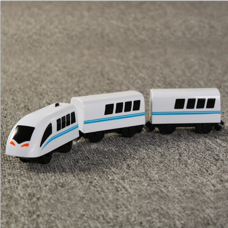 Wooden Railway Train Locomotiv - Car Accessories Xmas Gifts recension och pris