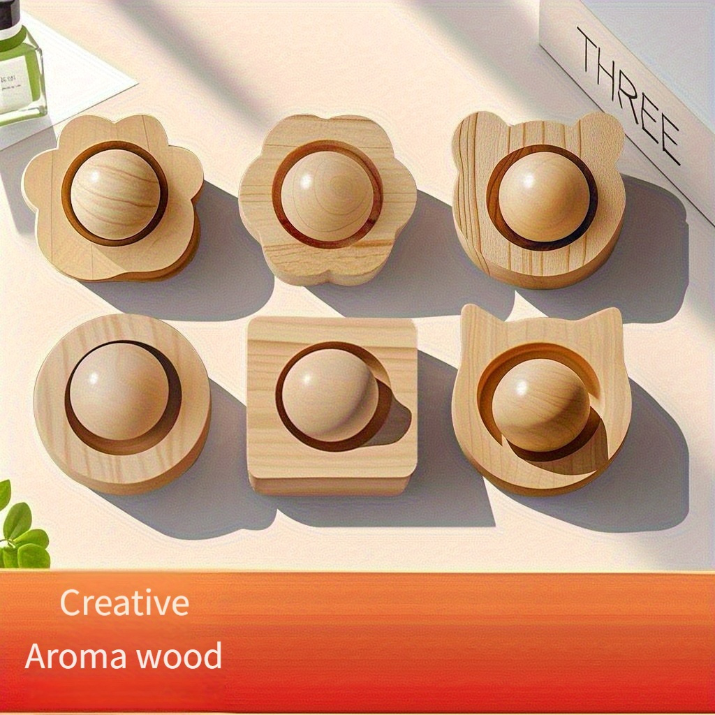 Natural Wooden Essential Oil D - Car Fragrance Diffuser recension och pris