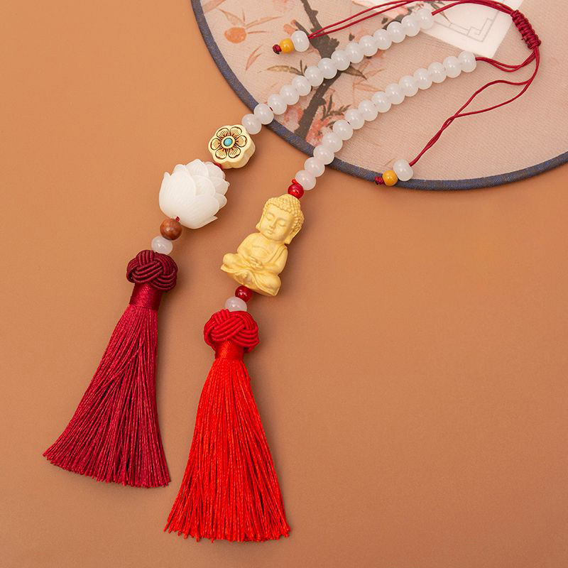 Multicolor Chinese Style Lucky - Car Accessories Xmas Gifts recension och pris