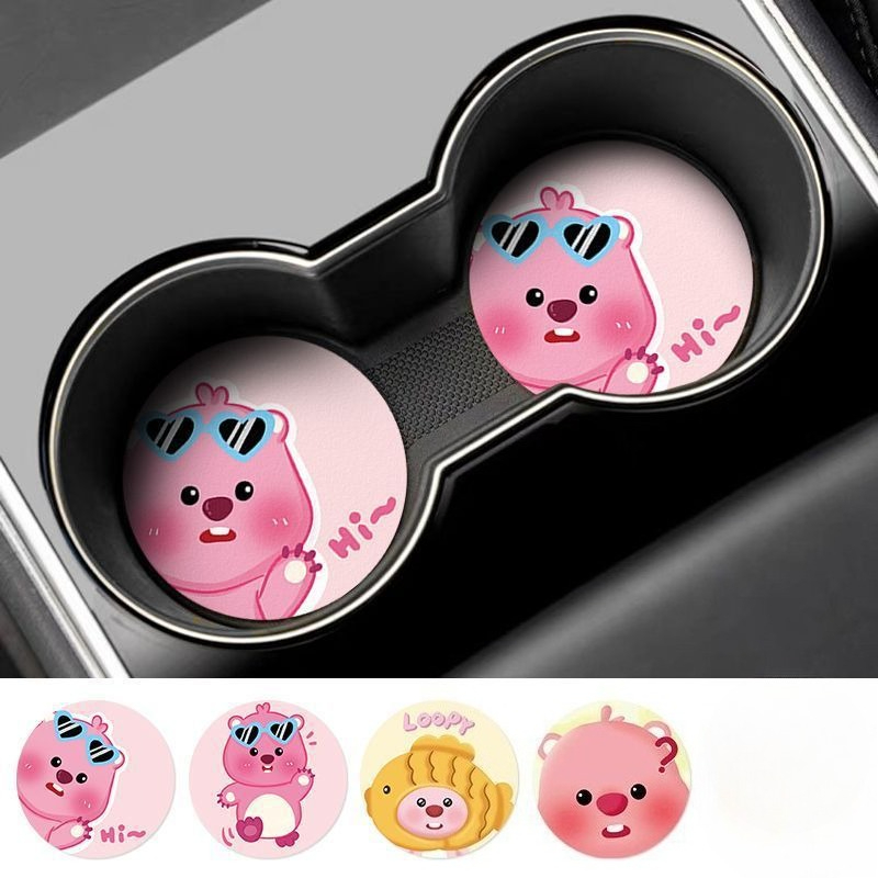 Loopy Creative Cartoon Car Coa - Car Accessories Company recension och pris