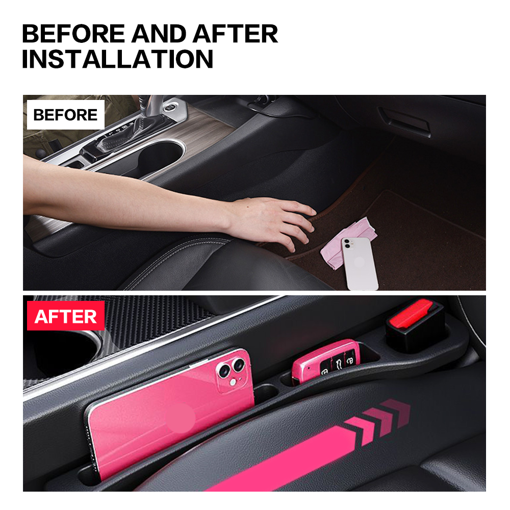 2X Car Seat Gap Filler Between - Car Accessories Papar recension och pris