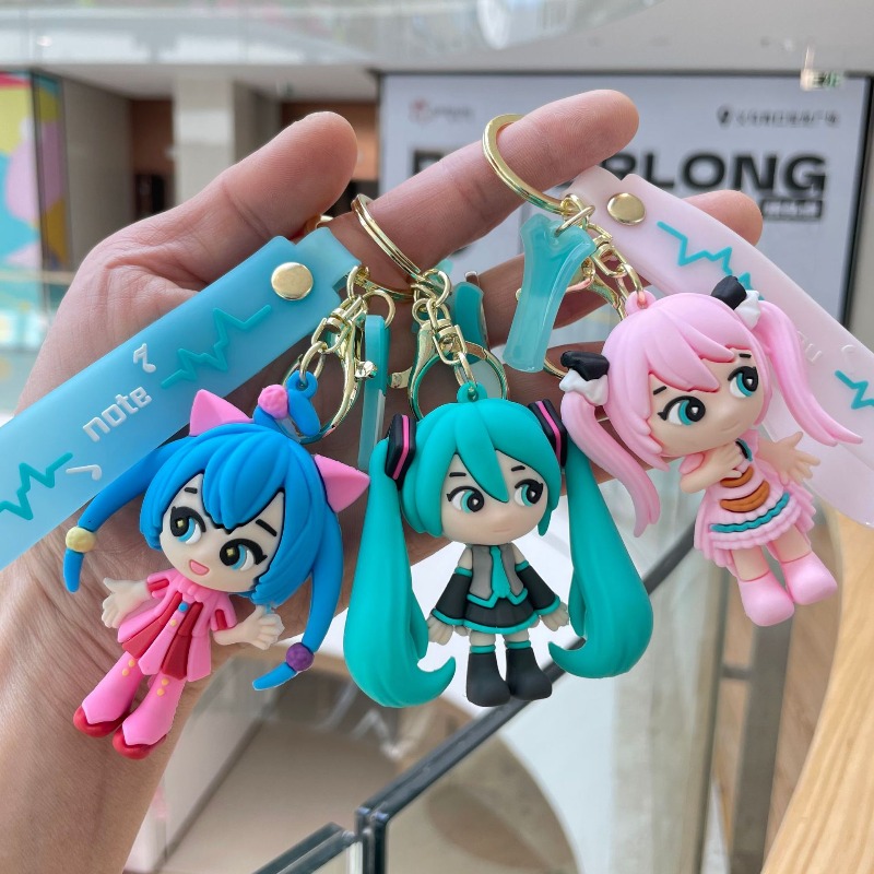 Hatsune Miku Keychain New Crea - Car Accessories Company recension och pris
