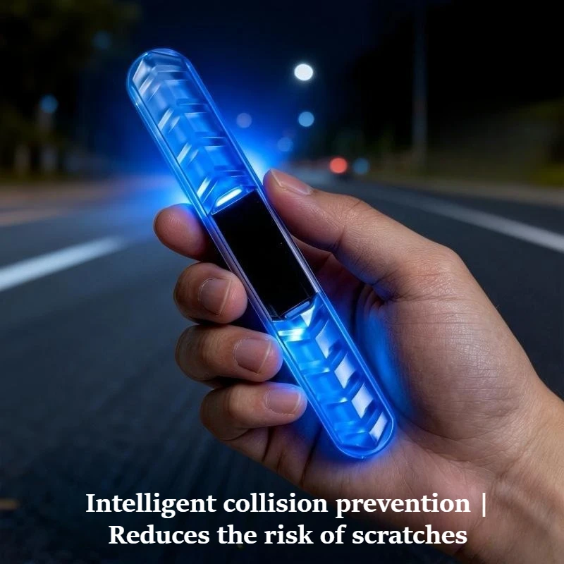 1Pc Solar LED Strobe Flash Lig - Car Door Handle Protector recension och pris