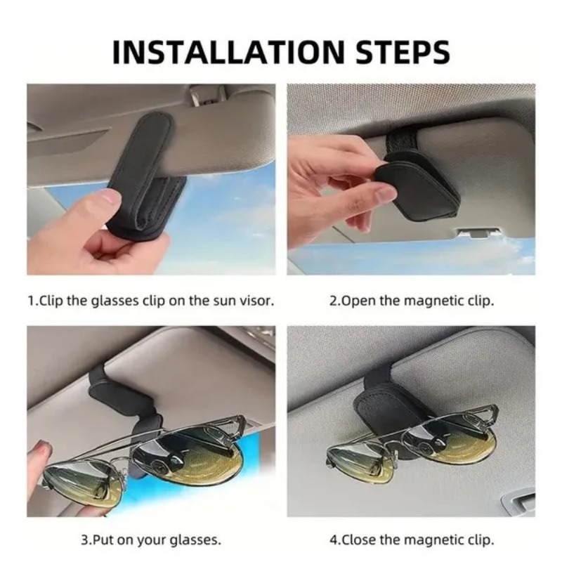 Car Sun Visor Glasses Case Hol - Car Accessories Papar recension och pris