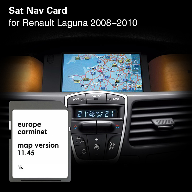 Carminat 11.45 For Renault Lag - Car Accessories Cyprus recension och pris