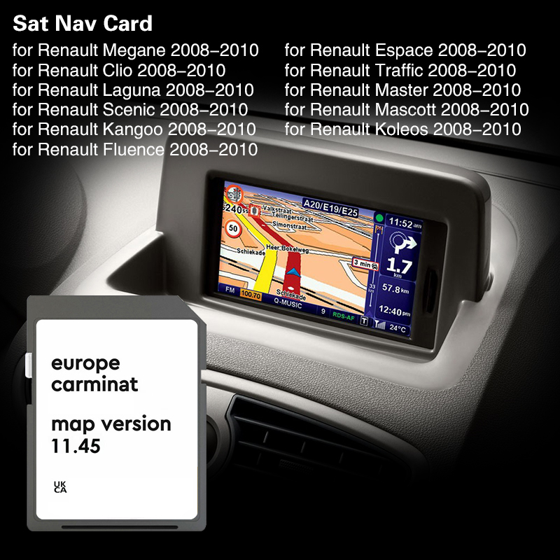 Carminat 11.45 For Renault Lag - Car Accessories Cyprus recension och pris