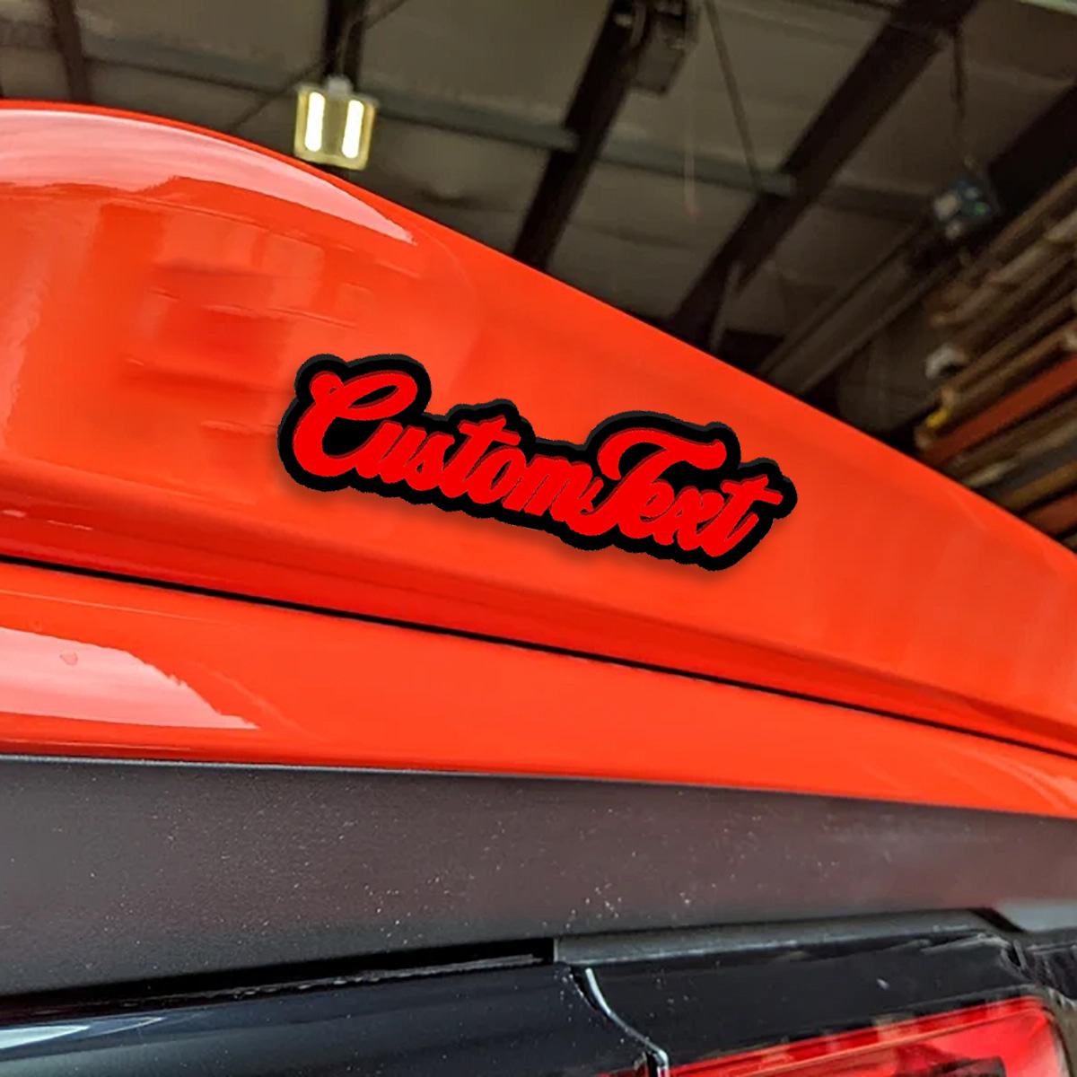 Custom Names Number Car Decal  - Car Accessories Name recension och pris