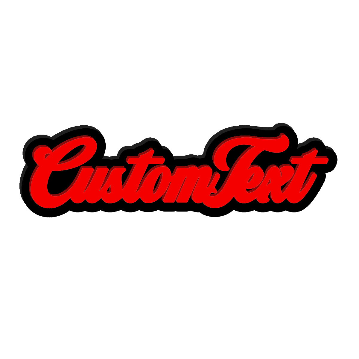 Custom Names Number Car Decal  - Car Accessories Name recension och pris
