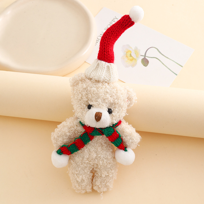 Cute Christmas-themed Bear Key - Car Accessories Xmas Gifts recension och pris