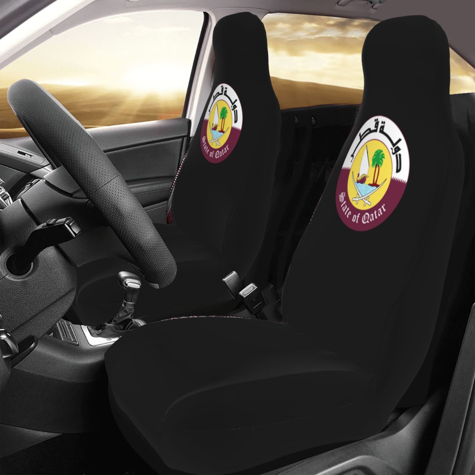 Qatar National Emblem Pattern  - Car Accessories Qatar recension och pris