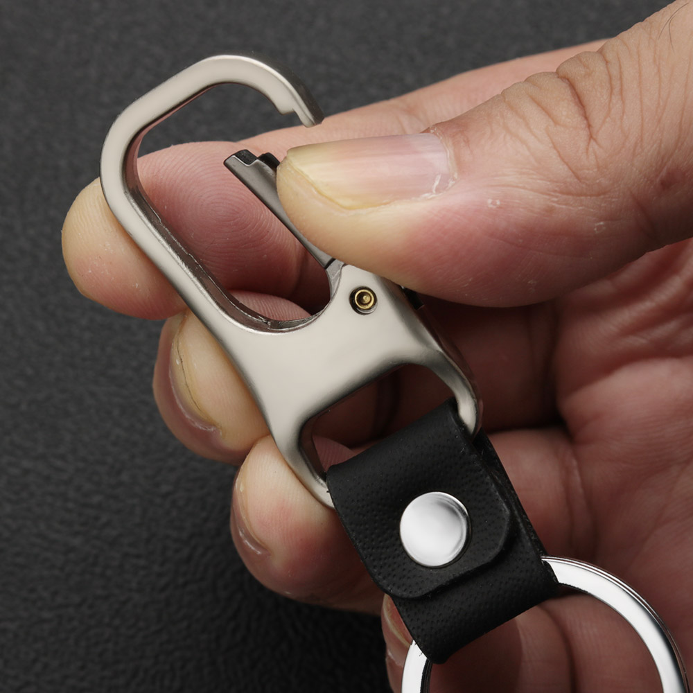 Genuine Leather Keychain Women - Car Accessories Name recension och pris