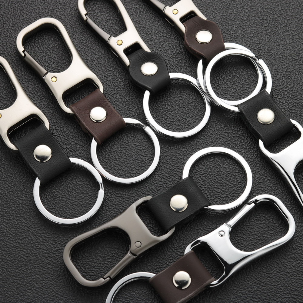 Genuine Leather Keychain Women - Car Accessories Name recension och pris