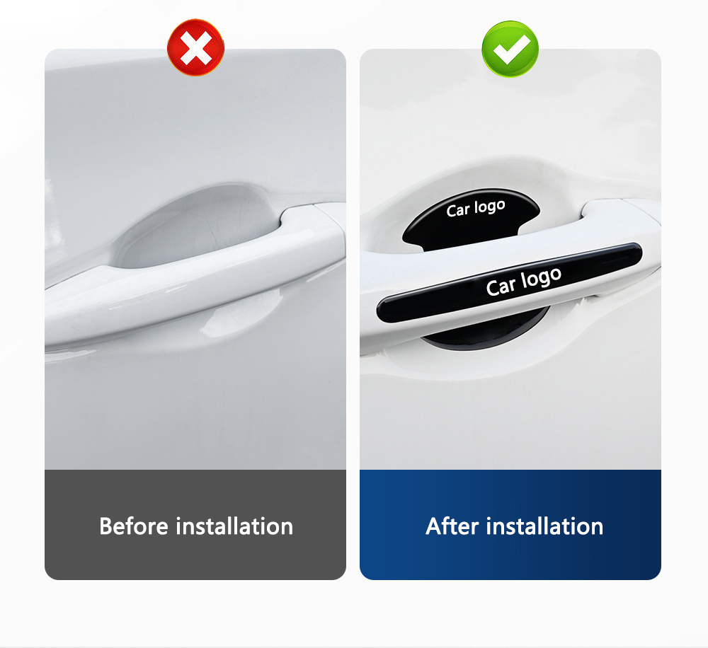 BYD Logo Car Door Handle Prote - Car Door Handle Protector recension och pris
