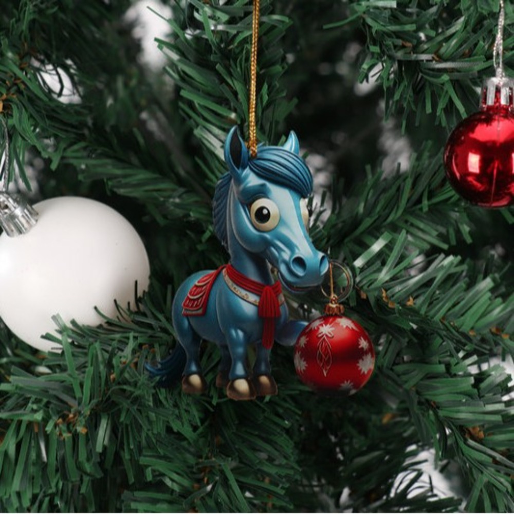 2D Flat Christmas Hanging Pend - Car Accessories Xmas Gifts recension och pris