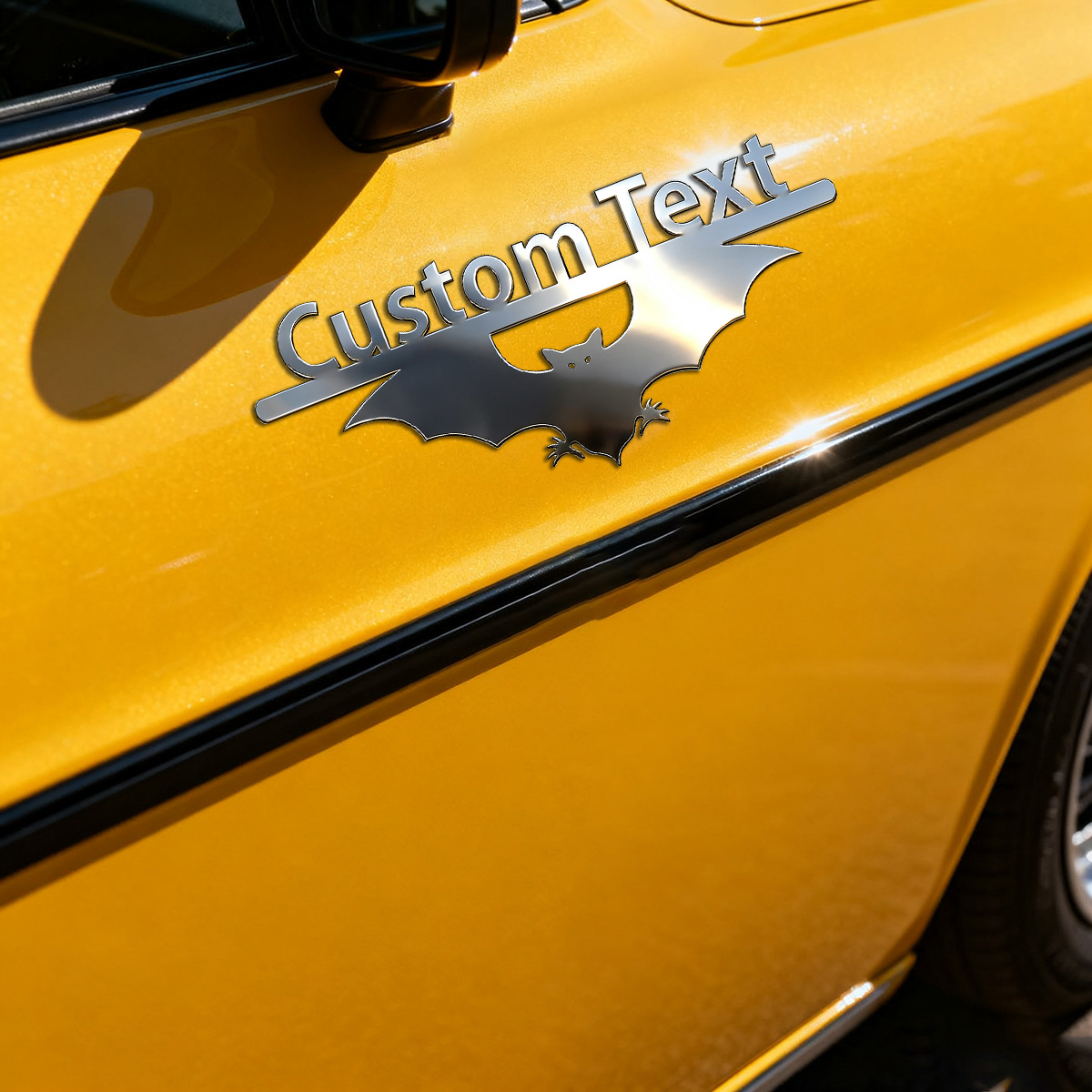 1PC Cool Halloween Bat Classic - Car Accessories Name recension och pris